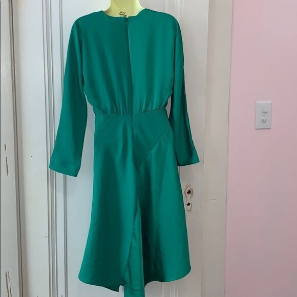 NWT Cushnie for Target green asymmetrical dress - Picture 7 of 12